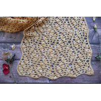 Lentebloesem Sjaal PDF Patroon